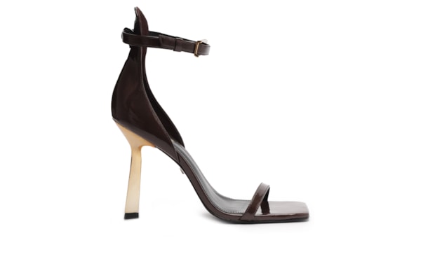 Sandália Feminina Ciara Couro - Marrom