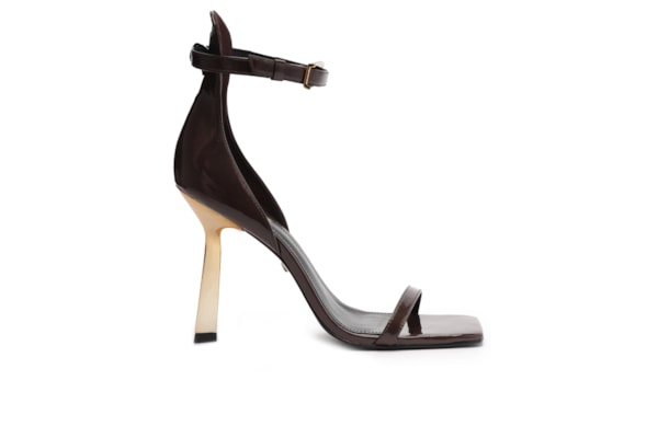 Sandália Feminina Ciara Couro - Marrom