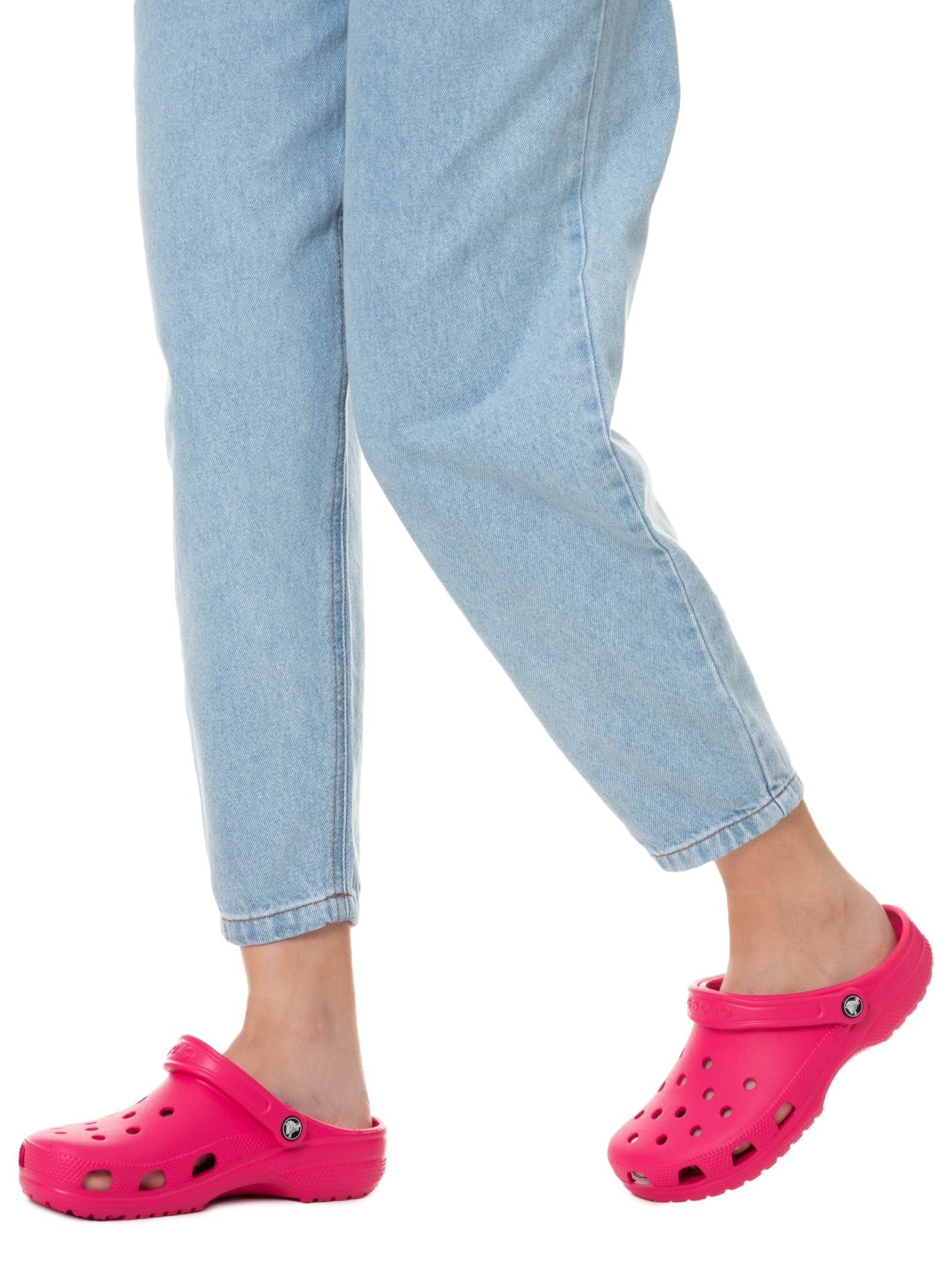 Crocs - Sandália Feminina Classic Clog - Rosa