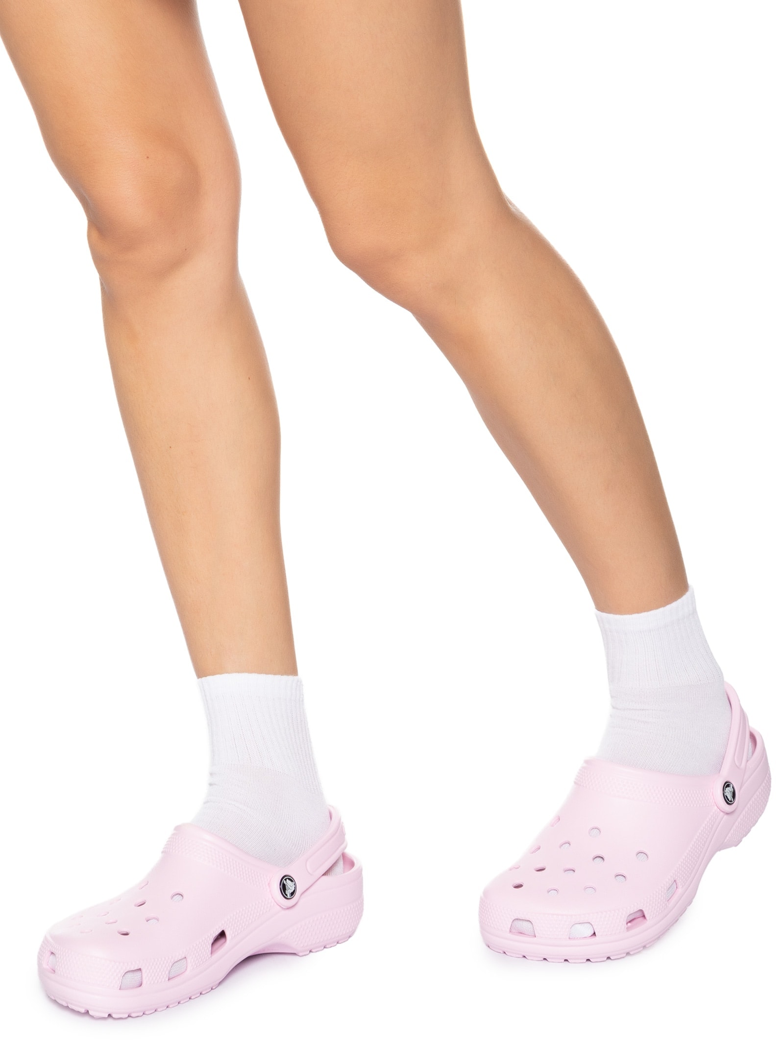 Sandália Feminina Classic Clog Rosa Crocs