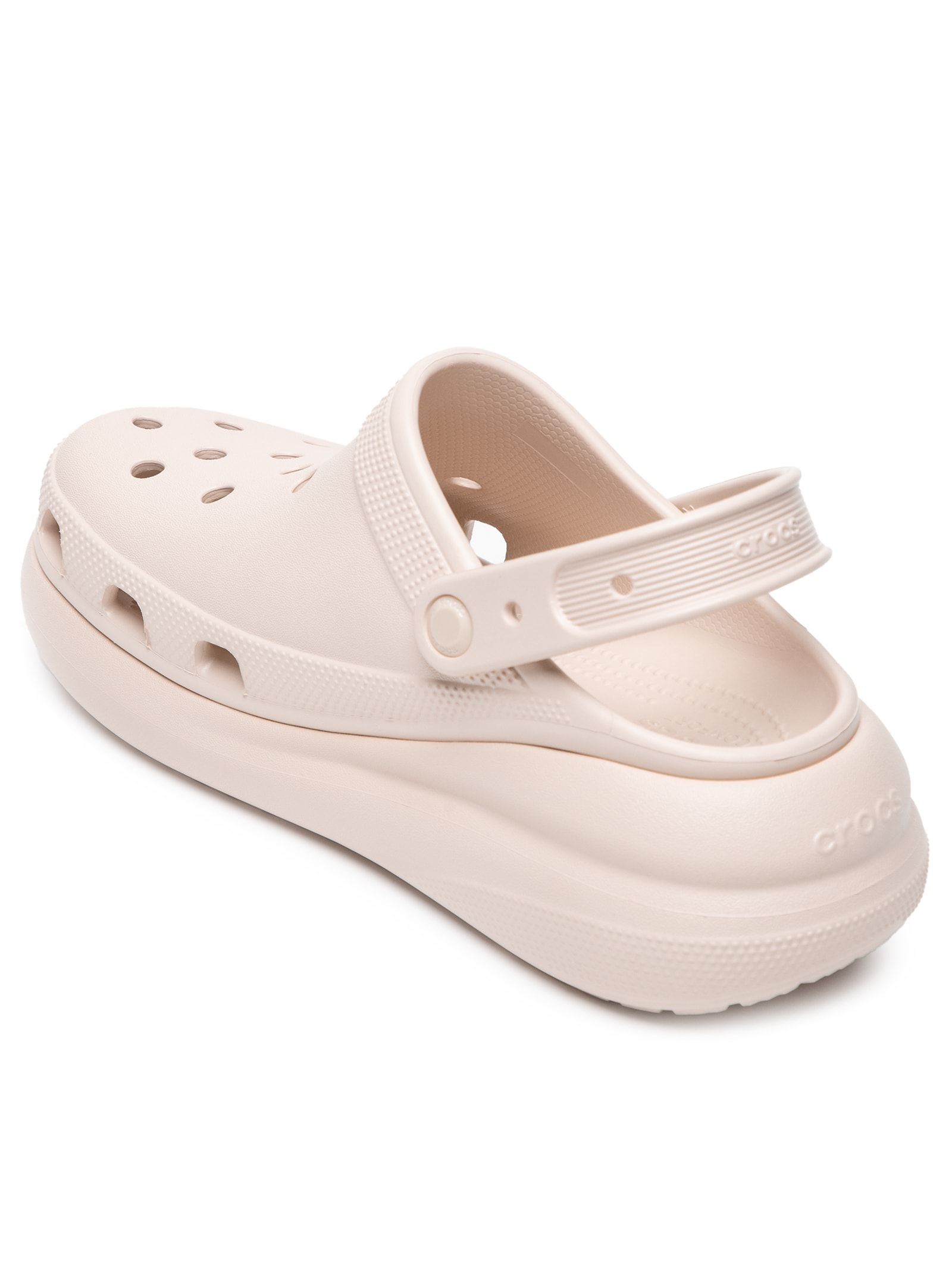 Crocs Sandália Feminina Classic Crush Clog Rosa - Main Image