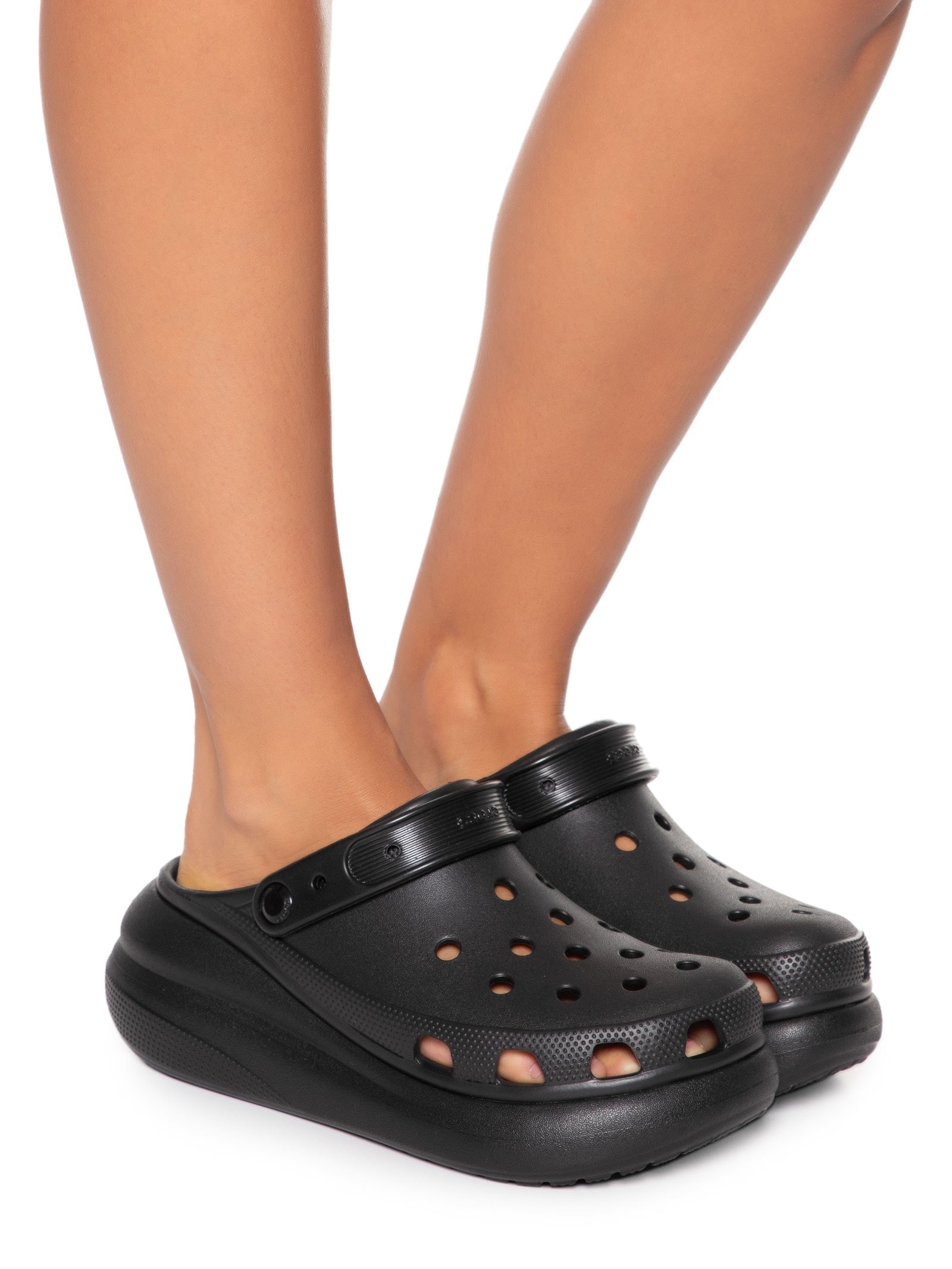 Sandália Feminina Classic Crush - Preto - Crocs