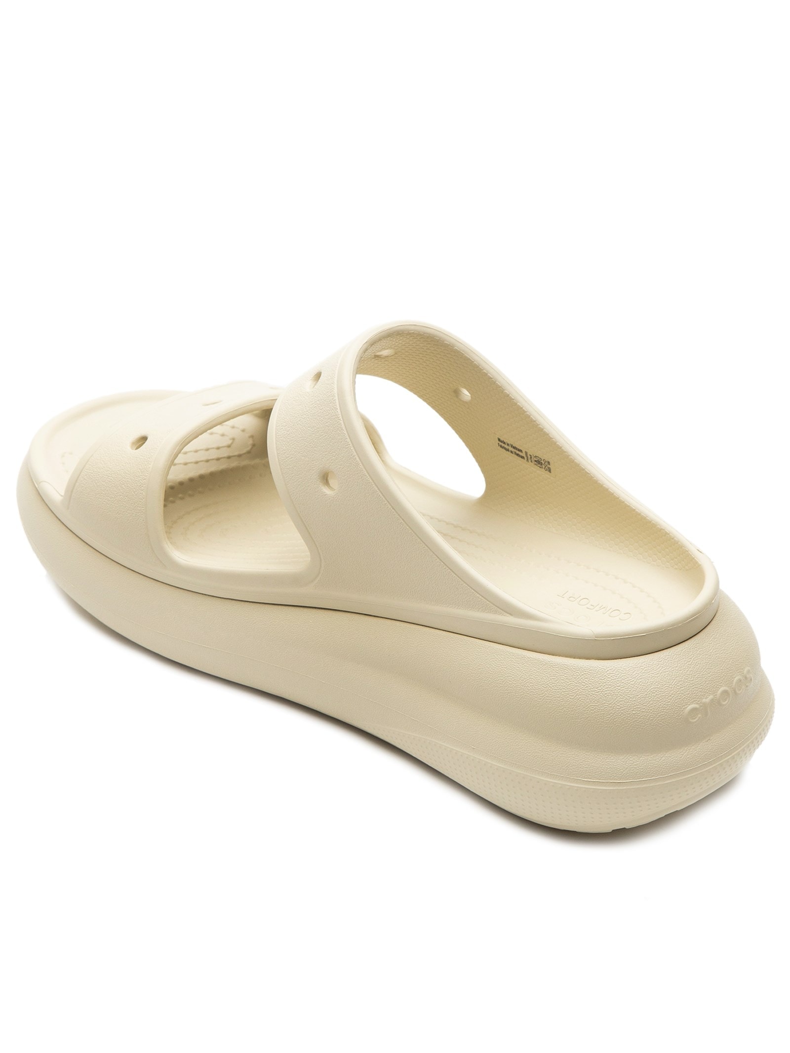 Sandália Feminina Classic Crush Sandal Bege Crocs