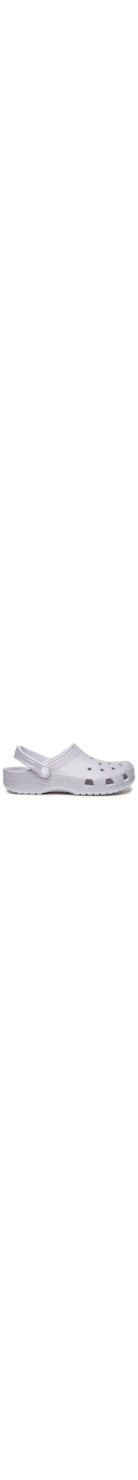 Sandália Feminina Classic Glitter Clog - Branco