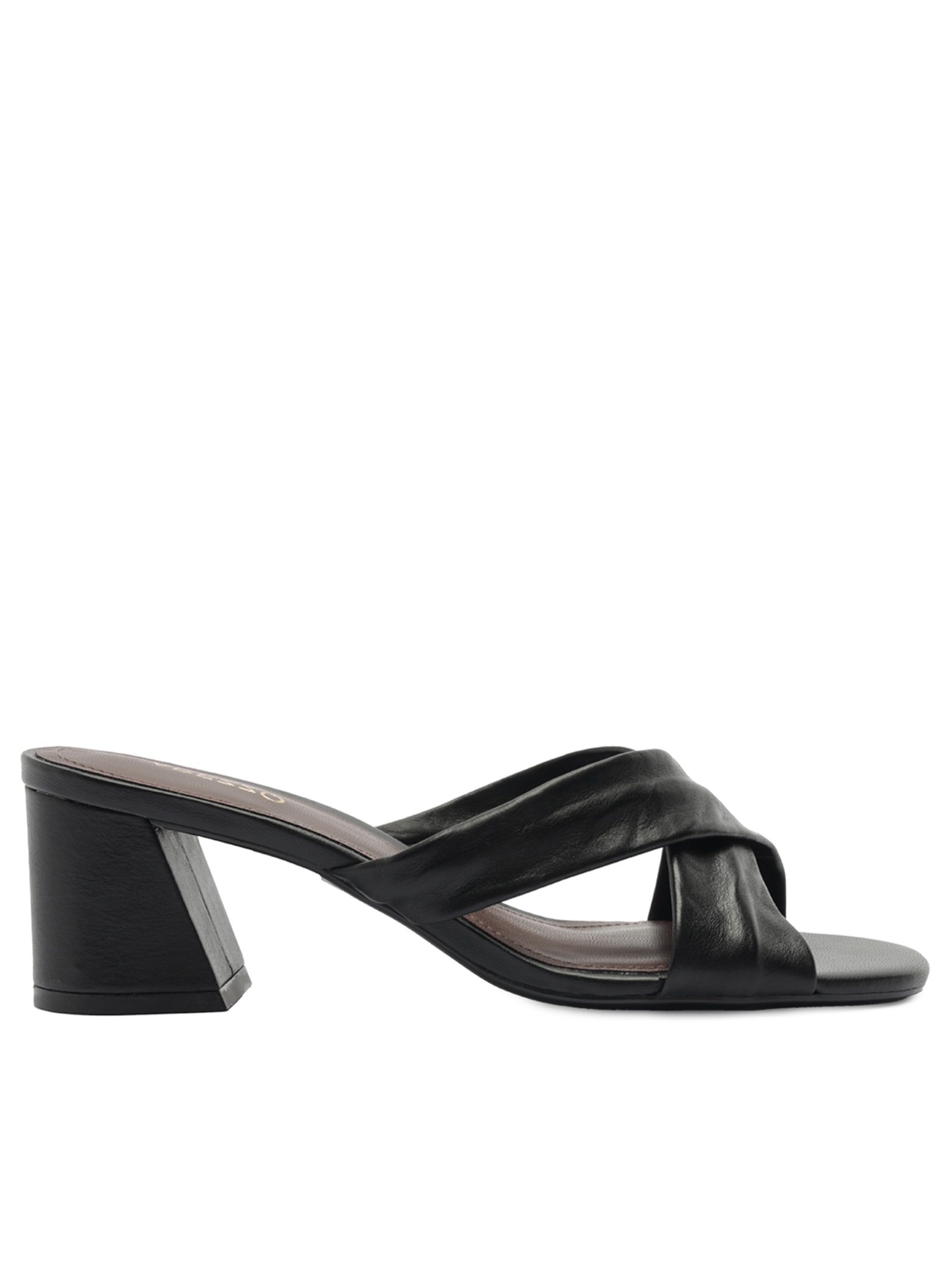 Sandália Feminina Couro Preto Arezzo
