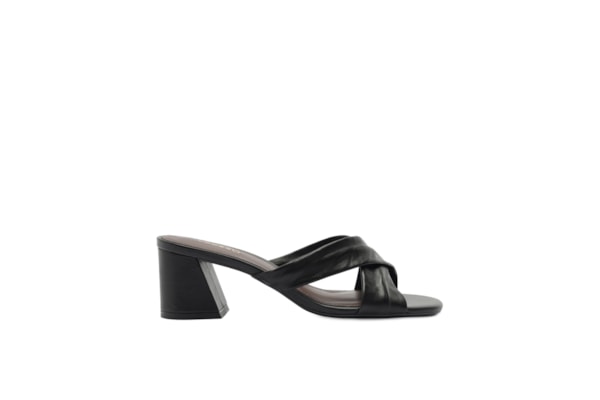 Sandália Feminina Couro - Preto