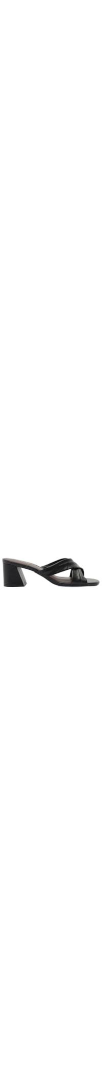 Sandália Feminina Couro - Preto