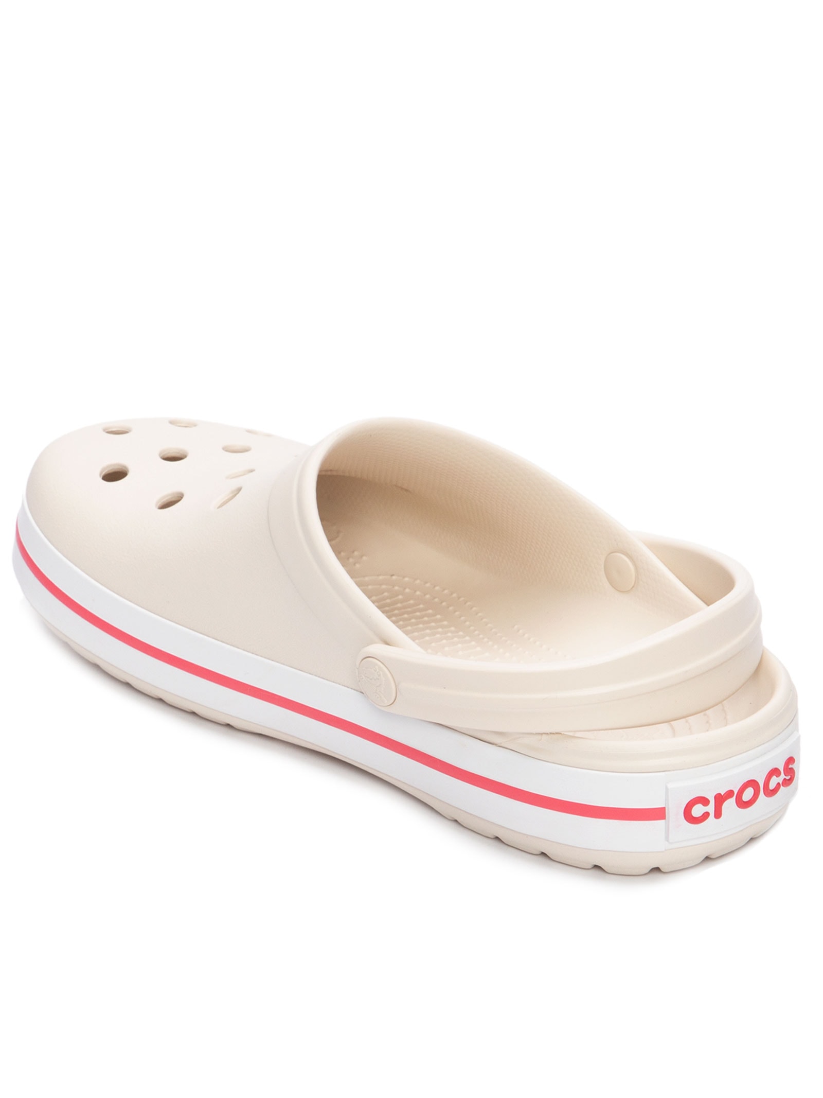 Sandália Feminina Crocband Off White Crocs