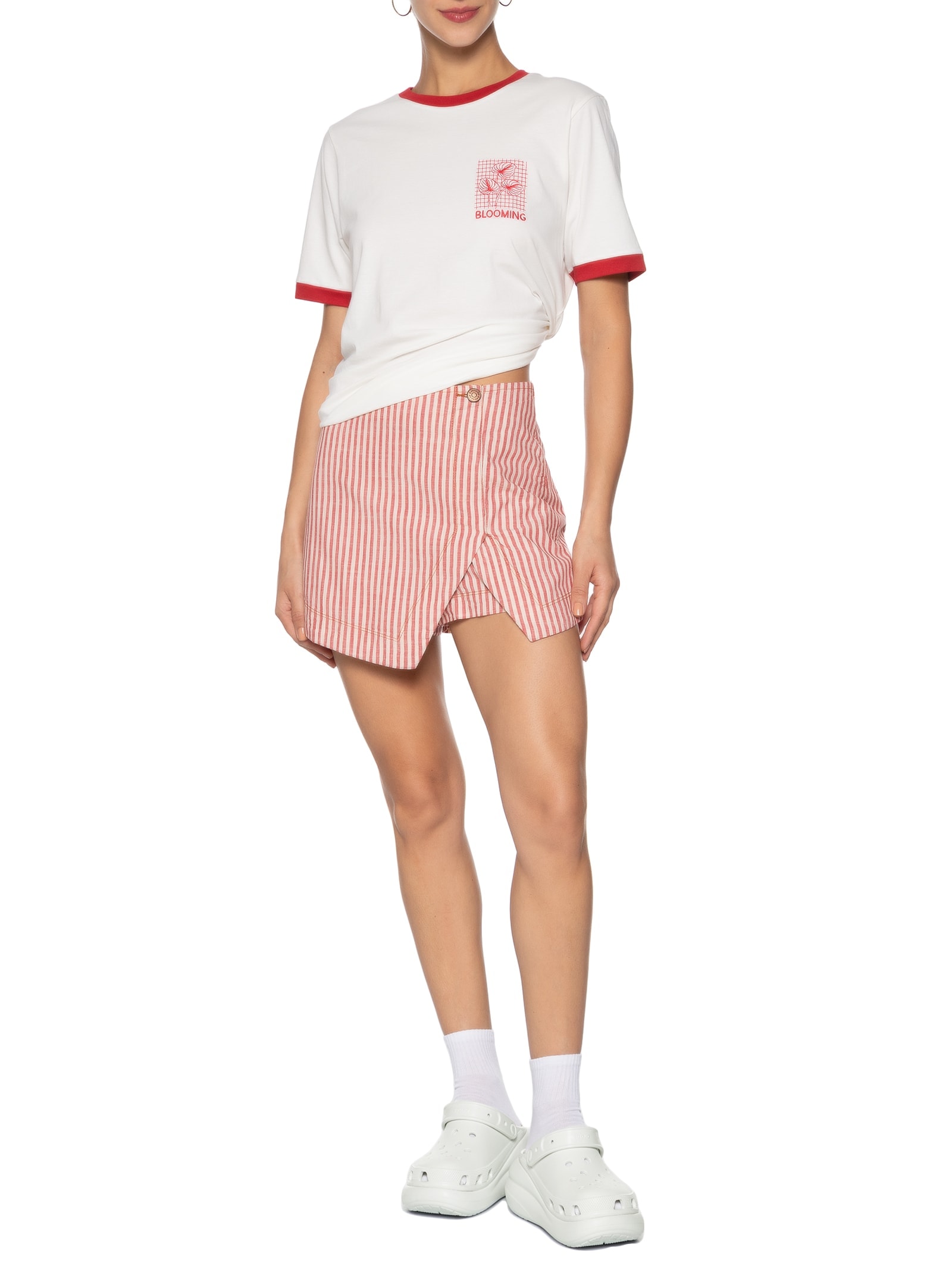 Sandália Feminina Crush Clog Off White Crocs