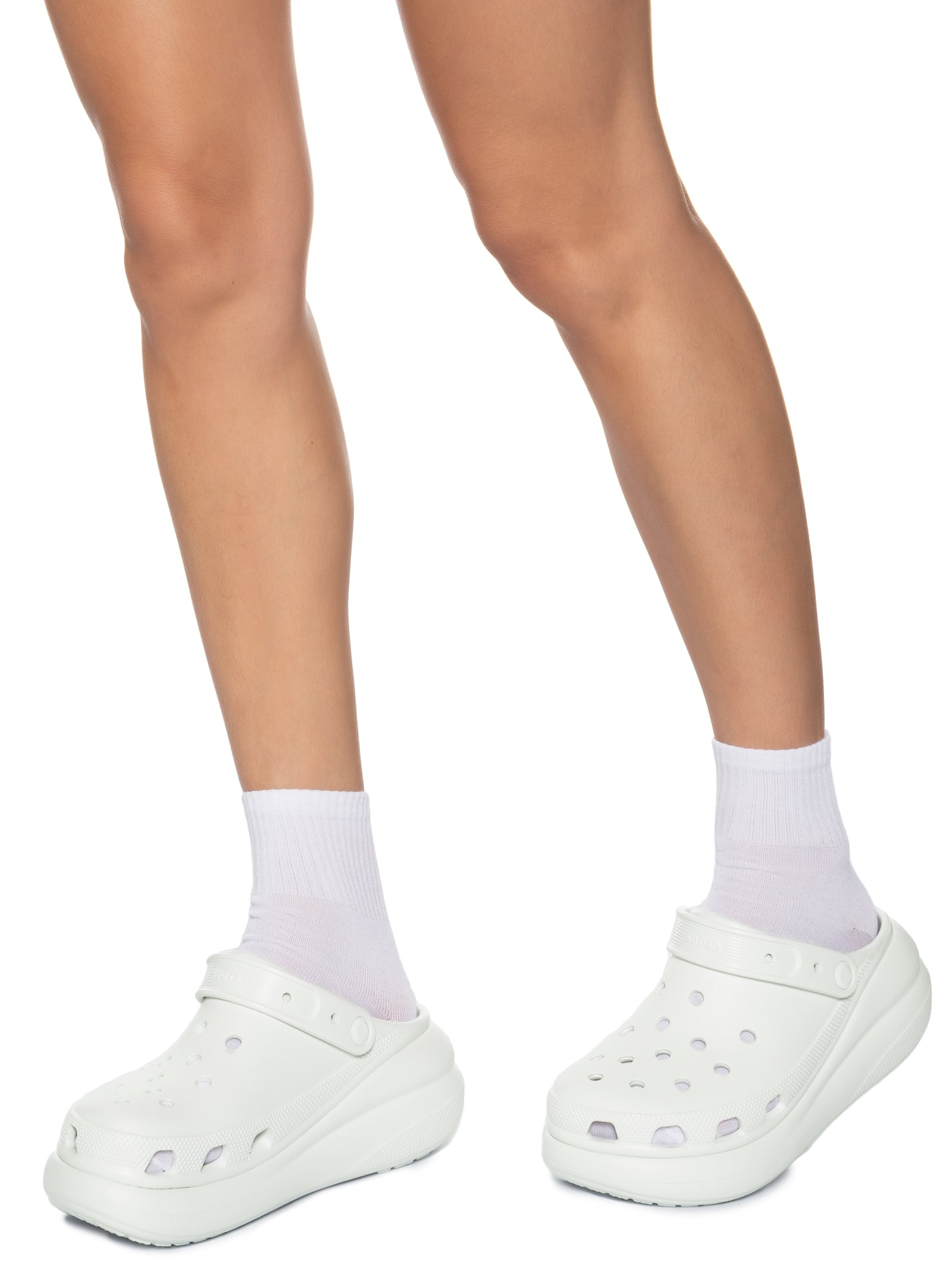 Sandália Feminina Crush Clog Off White Crocs