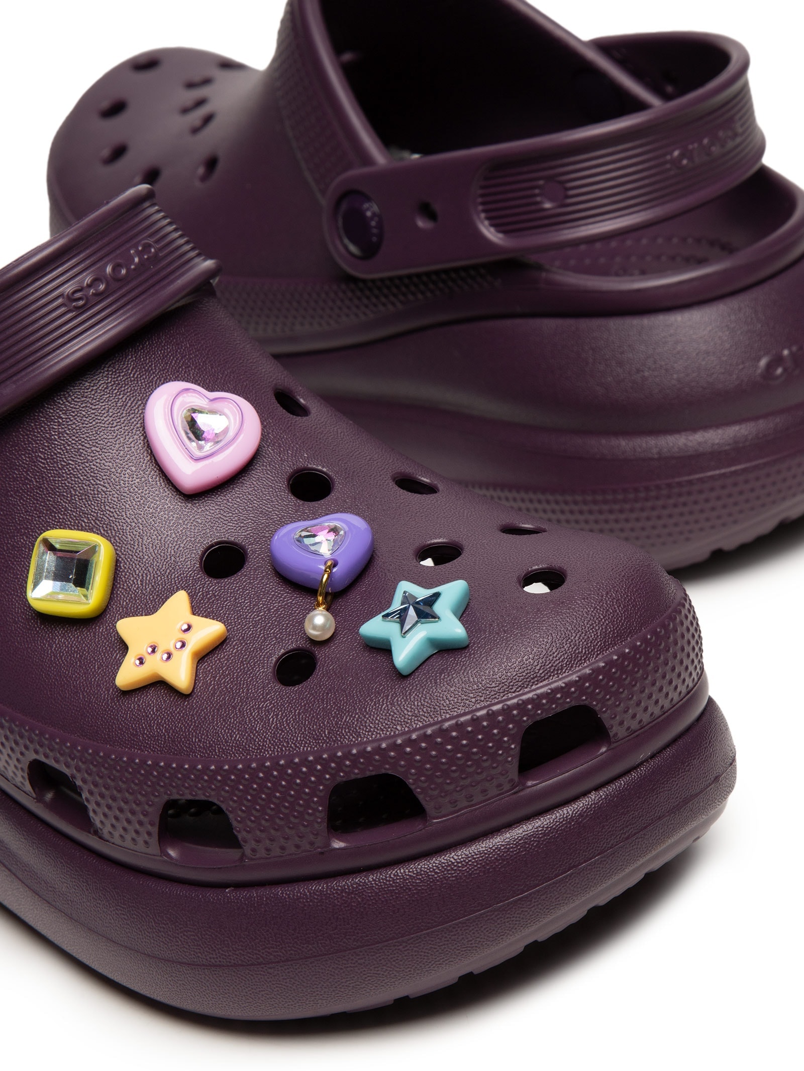 Sandália Feminina Crush Clog Roxo Crocs