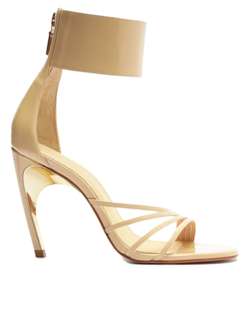 Sandália Feminina Curve Heels – Bege