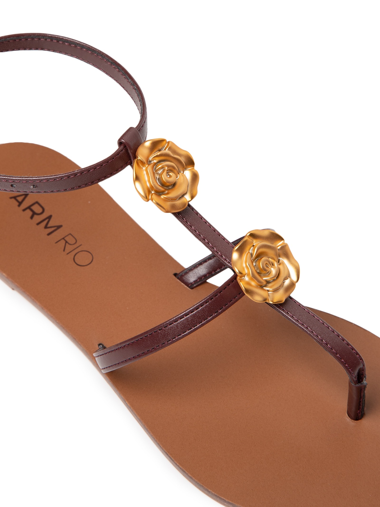 Sandália Feminina Eco Budapeste Marrom Farm Rio