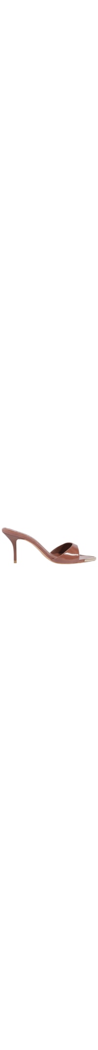 Sandália Feminina Elodie Chrome Couro - Marrom