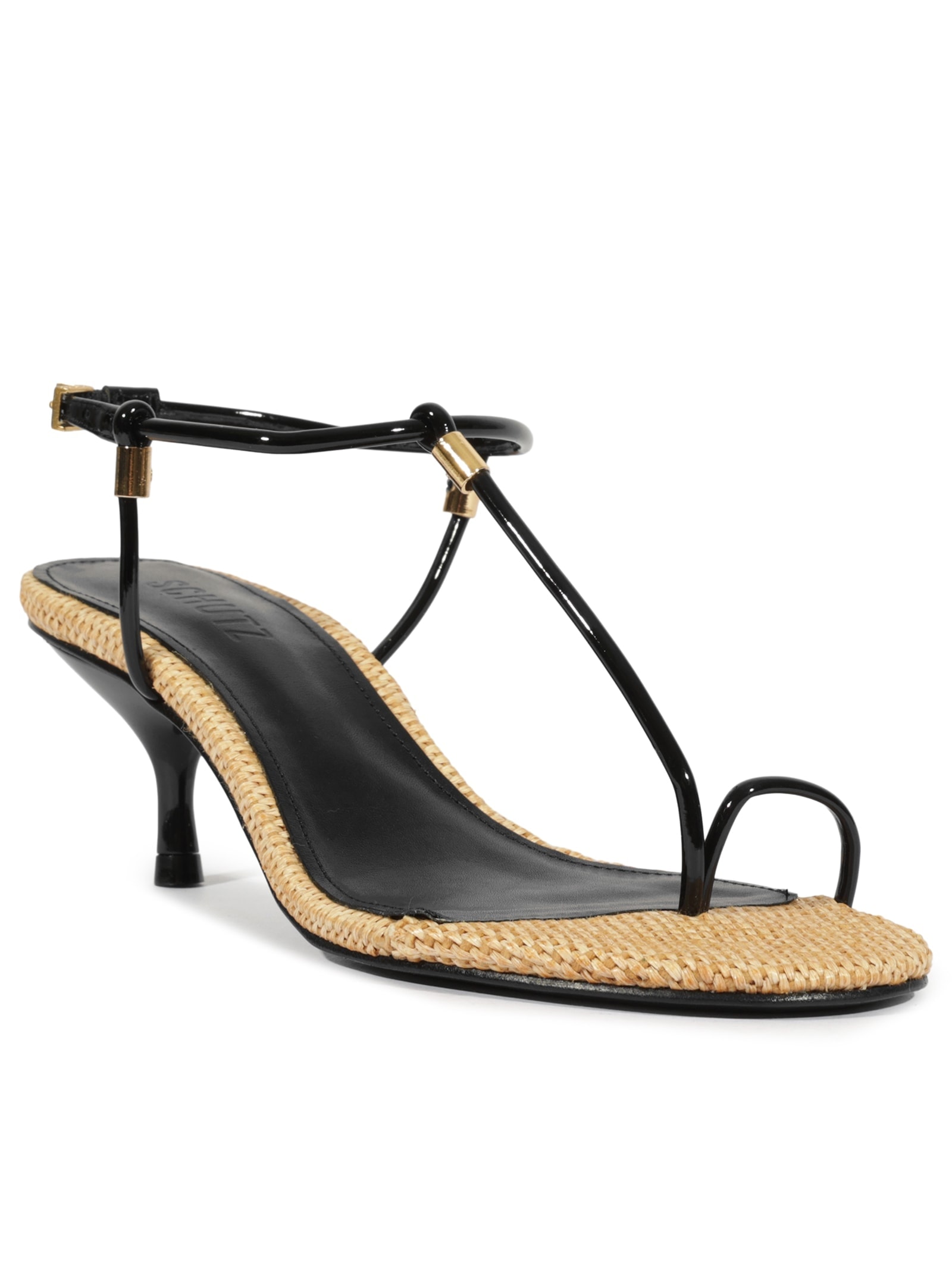 Schutz - Sandália Feminina Elsha Couro - Preto Schutz - Sandália Feminina Elsha Couro - Preto