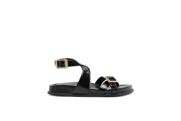 Sandália Feminina Enguia Casein - Preto