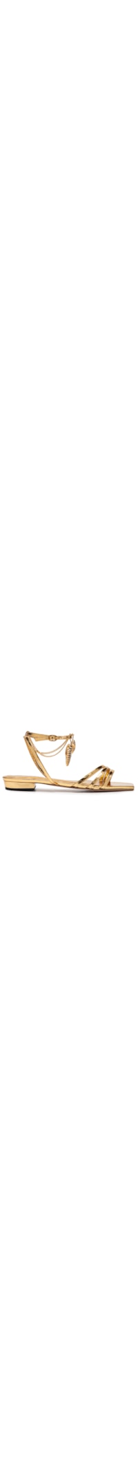 Sandália Feminina Flat Marina - Dourado