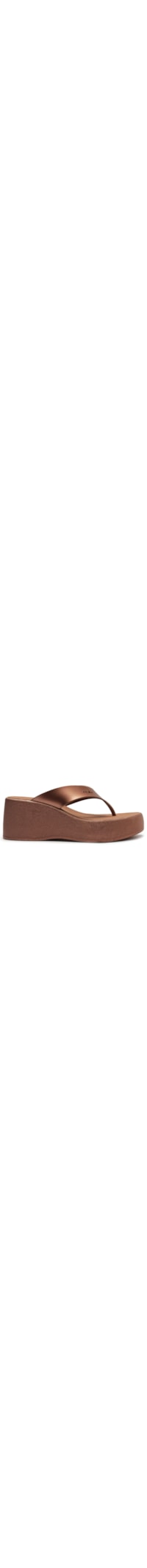 Sandália Feminina Flatform Barcelona - Marrom