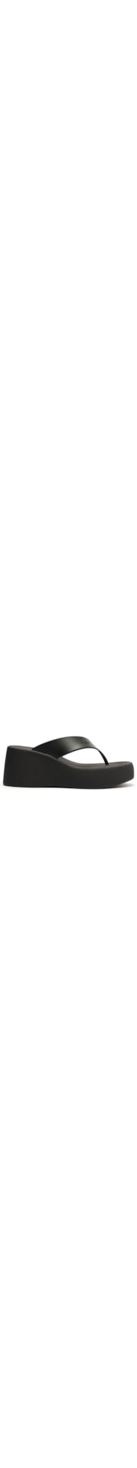 Sandália Feminina Flatform Barcelona - Preto