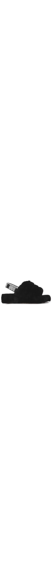 Sandália Feminina Fluff Yeah Slide - Preto