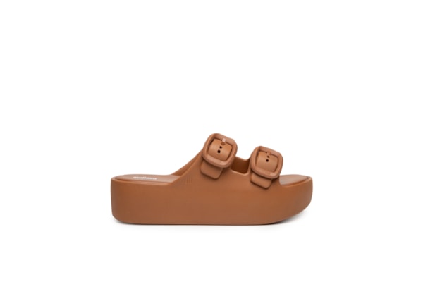Sandália Feminina Free High Bold - Marrom