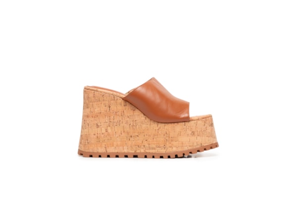 Sandália Feminina Grease - Bege