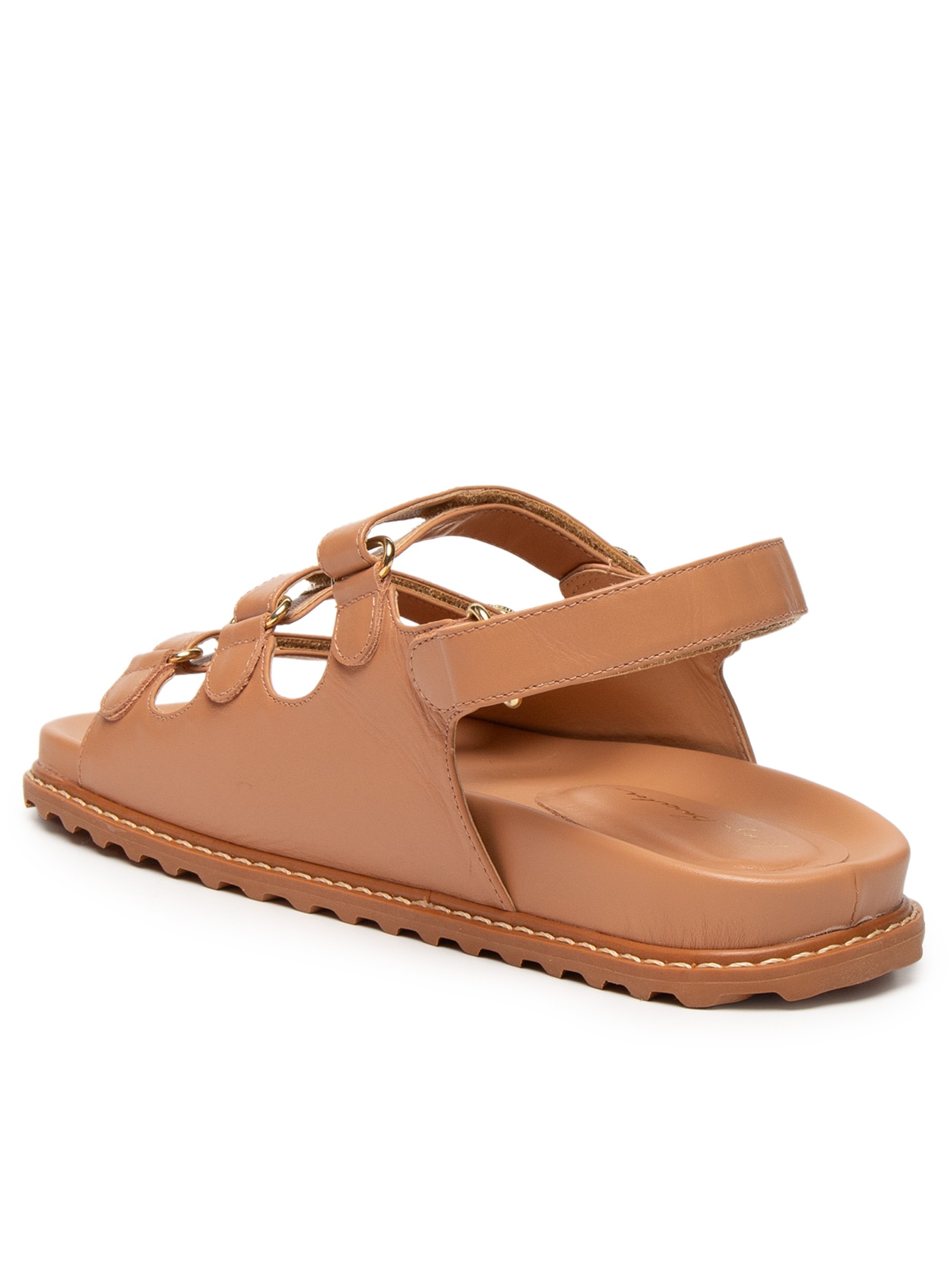 Sandália Feminina Grease Blush Bege Luiza Barcelos