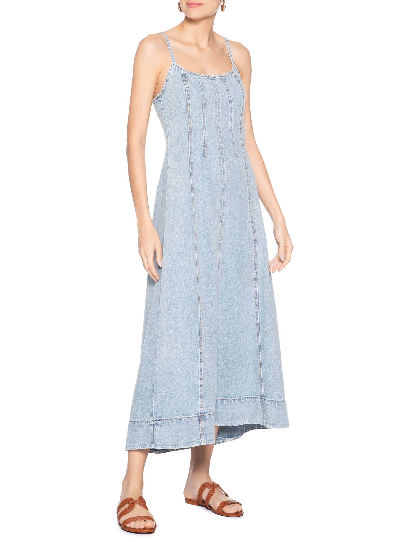 Sandália Feminina Grease Caramelo Marrom Luiza Barcelos