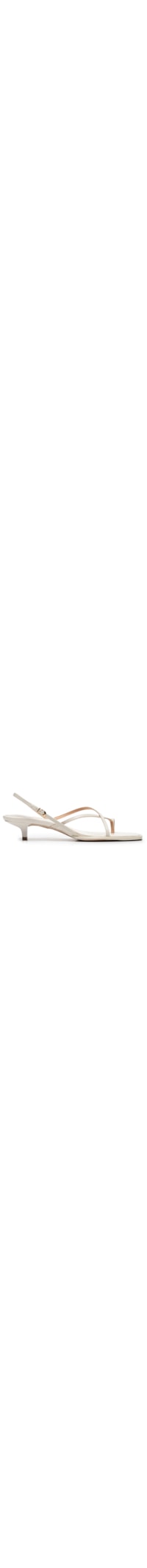 Sandália Feminina Grease Kitten Heel - Off White
