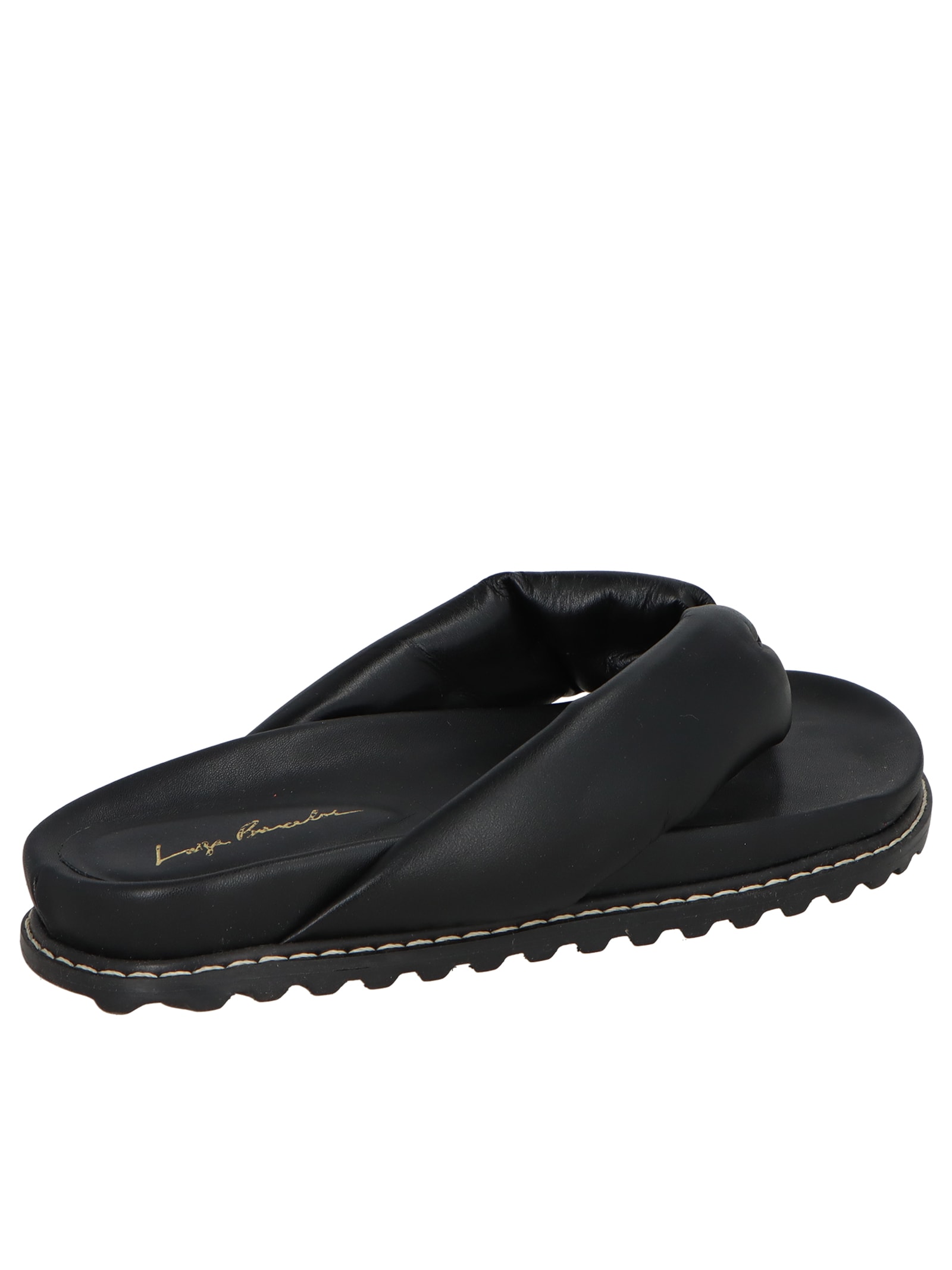 Sandália Feminina Grease Preto Luiza Barcelos