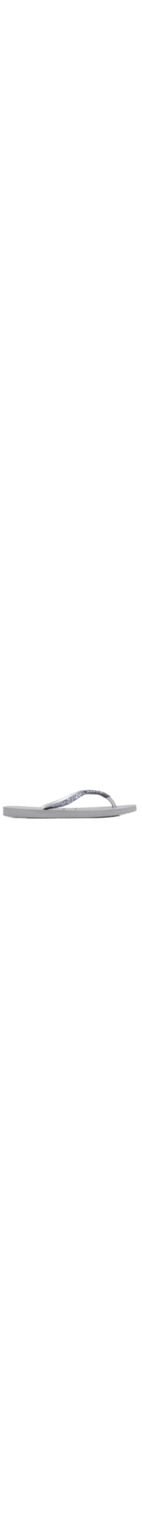 Sandália Feminina Havaianas Slim Glitter - Cinza