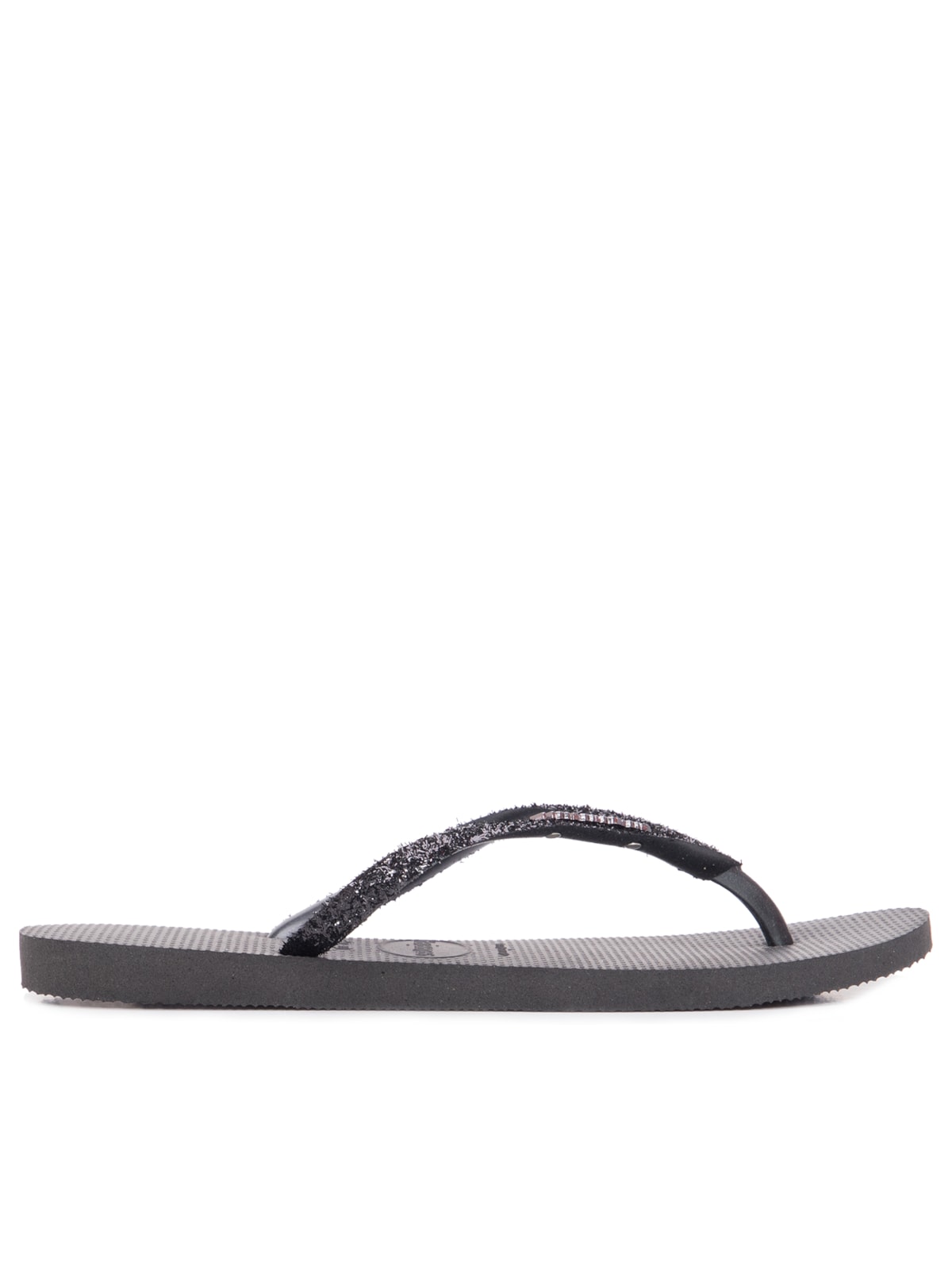 Vista 2 Sandália Feminina Havaianas Slim Glitter CINZA CINZA