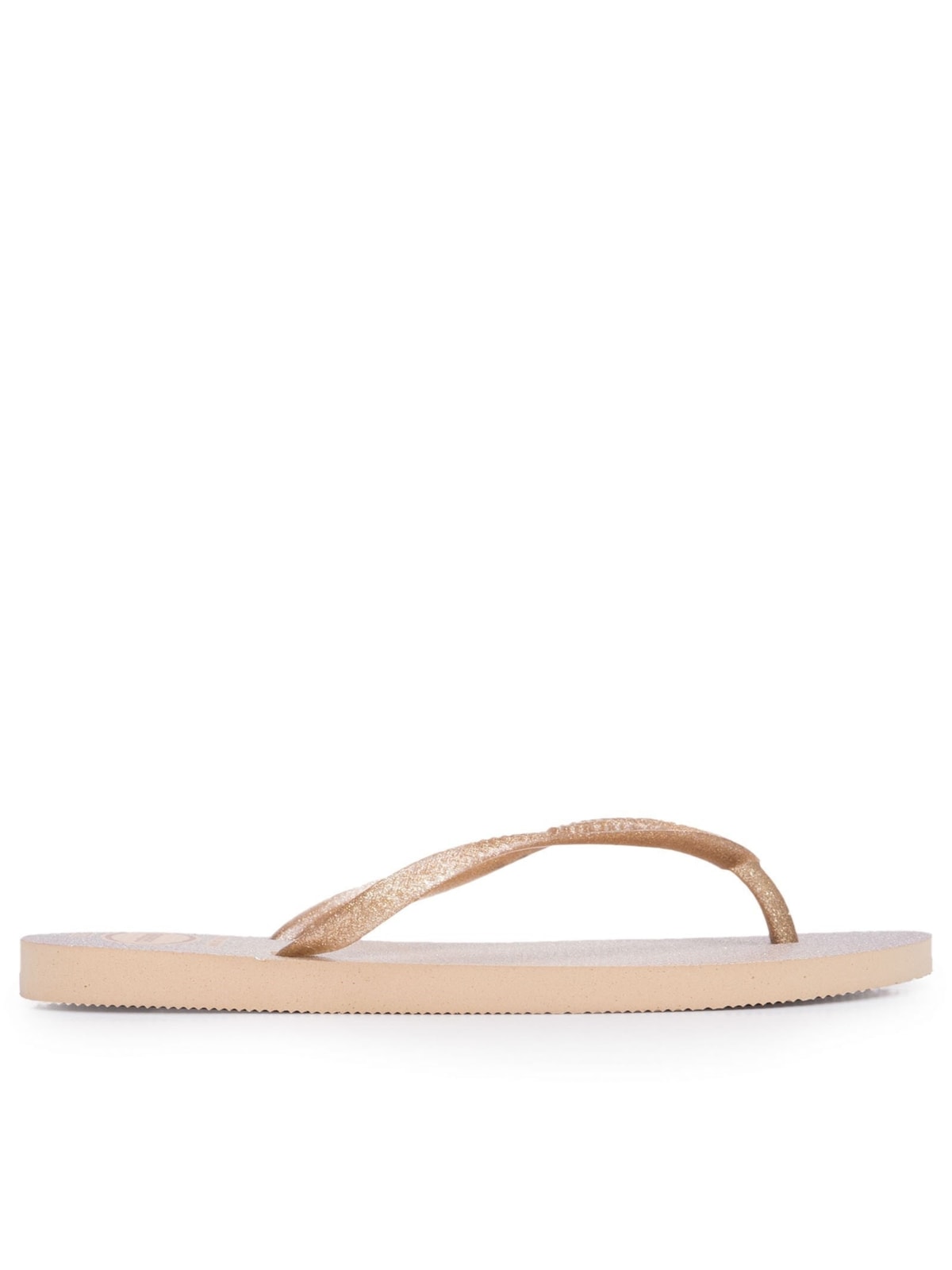 Vista 2 Sandália Feminina Havaianas Slim Gloss DOURADO DOURADO
