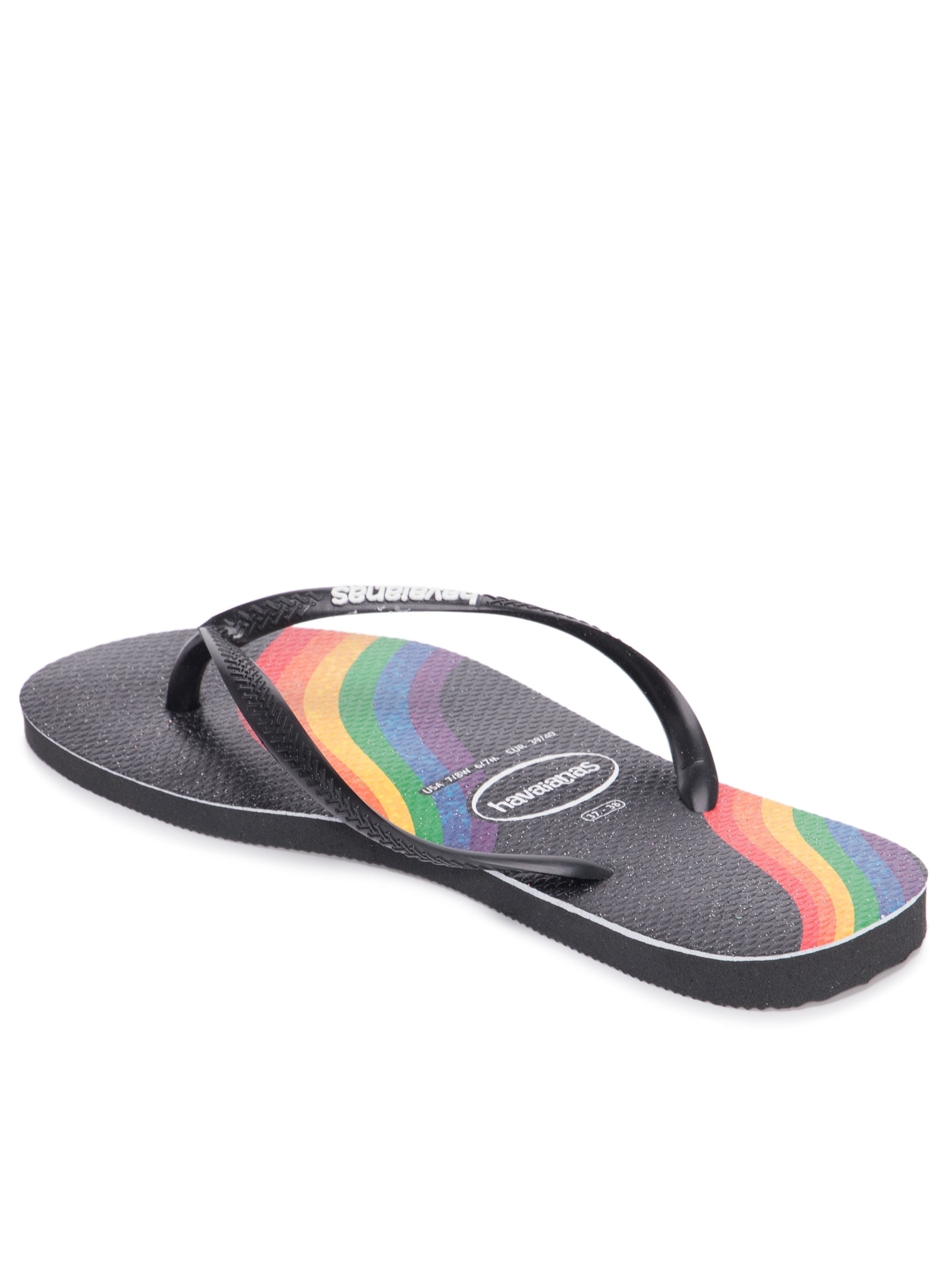 Sandália Feminina Havaianas Slim Pride Preto Havaianas