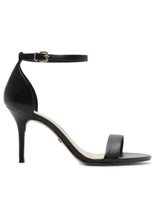 Sandália Feminina Isabelli Salto Médio – Preto