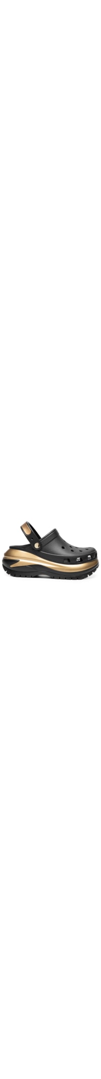 Sandália Feminina Mega Crush Metallic Clog - Preto