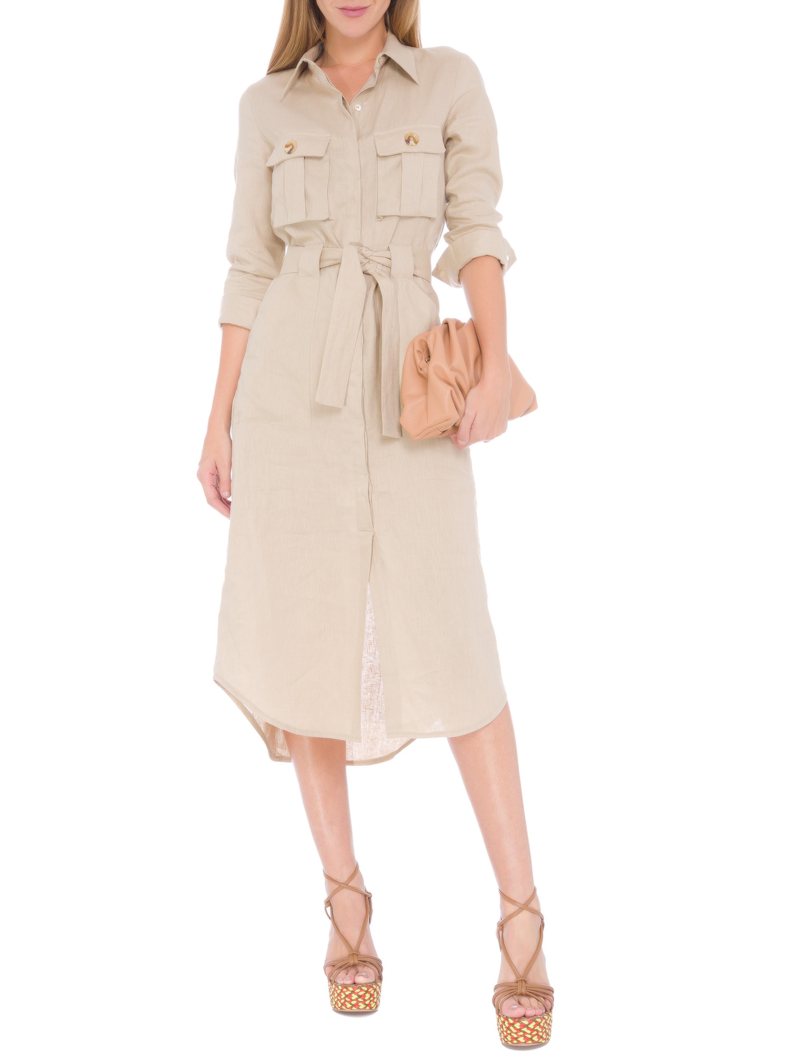 Sandália Feminina Meia Pata Knit Marrom Schutz