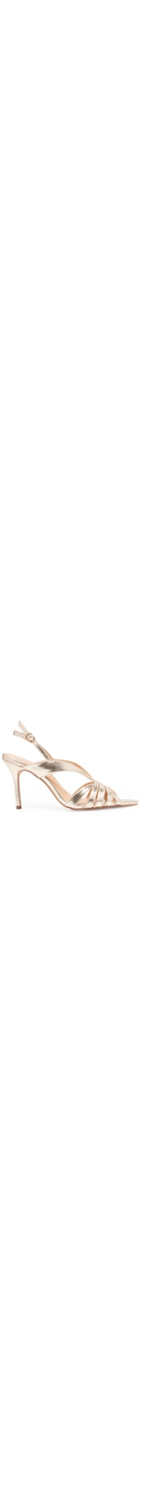Sandália Feminina Metal Color Nude - Dourado