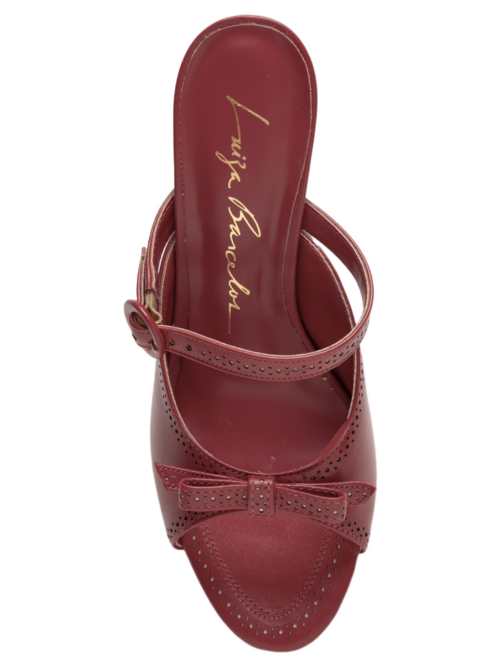 Sandália Feminina Metalcolor Vermelho Luiza Barcelos