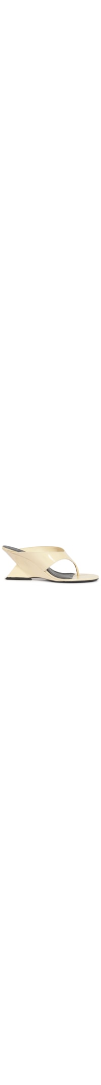 Sandália Feminina Mule Couro - Off White