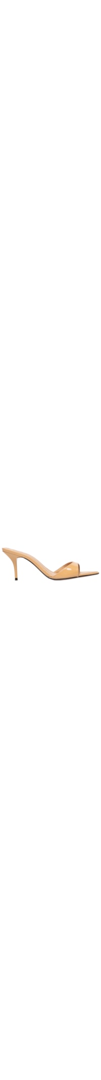 Sandália Feminina Mule Elodie Verniz Couro - Amarelo