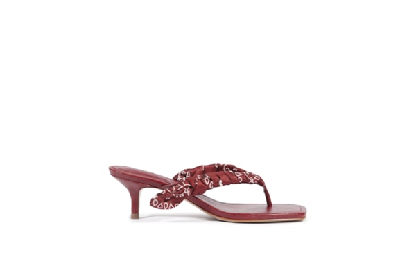 Sandália Feminina Mule Urban - Vermelho