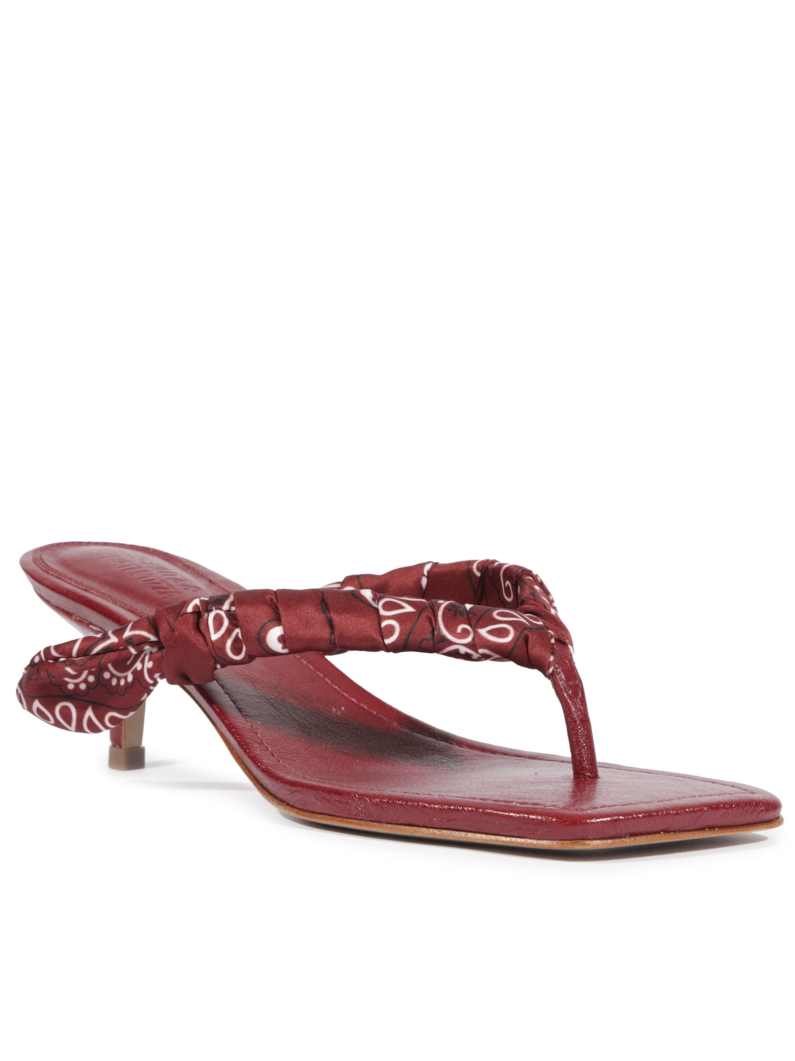 Sandália Feminina Mule Urban Vermelho Schutz + Nati Vozza