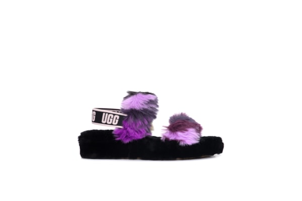 Sandália Feminina Oh Yeah Tie Dye - Preto