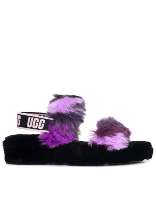 Sandália Feminina Oh Yeah Tie Dye – Preto