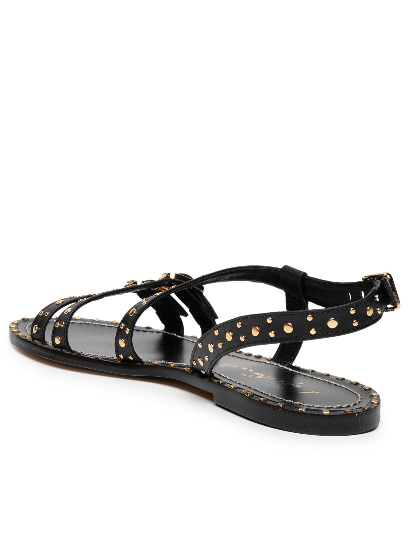 Sandália Feminina Panamá Preto Luiza Barcelos