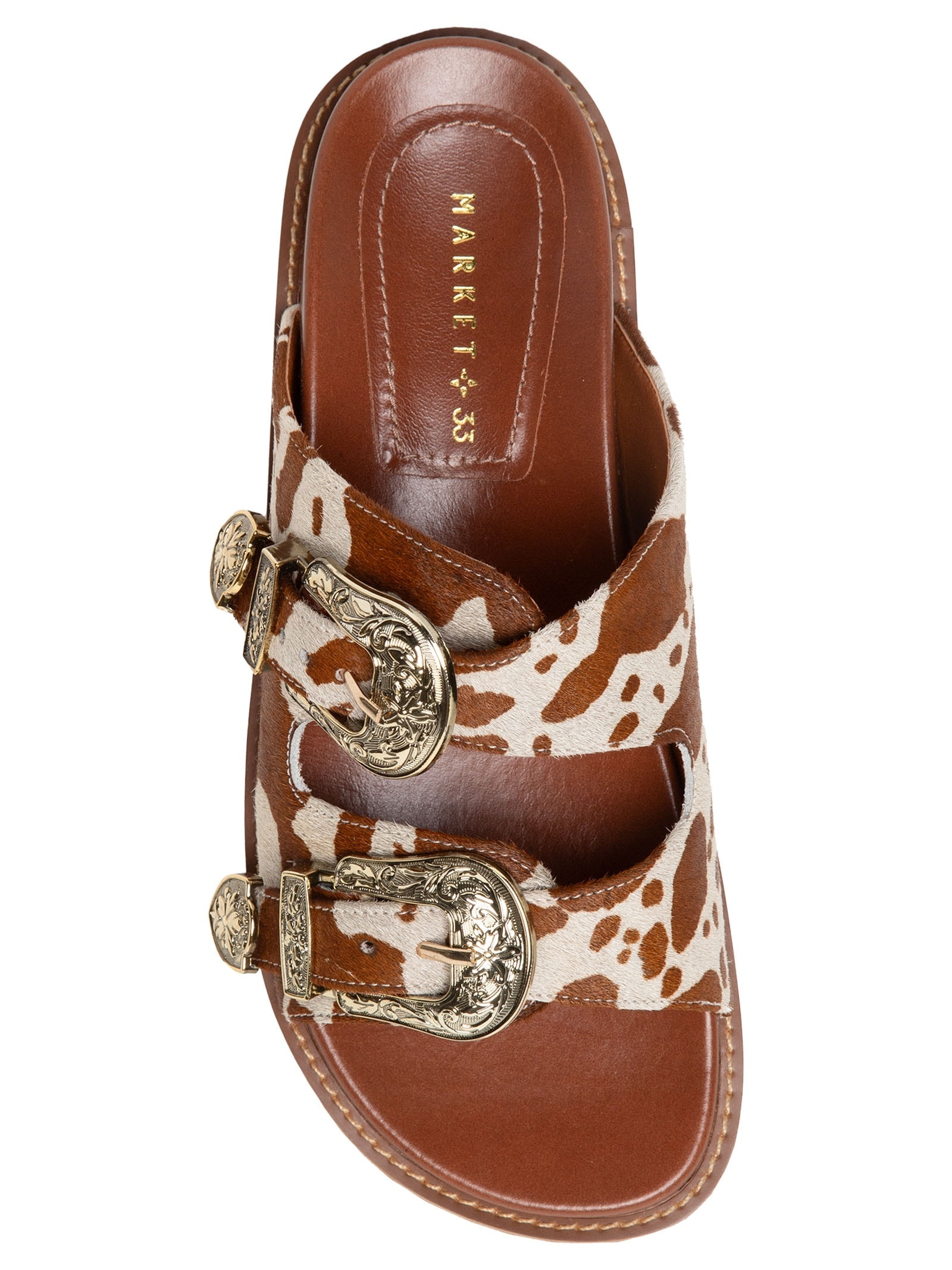 Sandália Feminina Papete Animal Print  Market 33