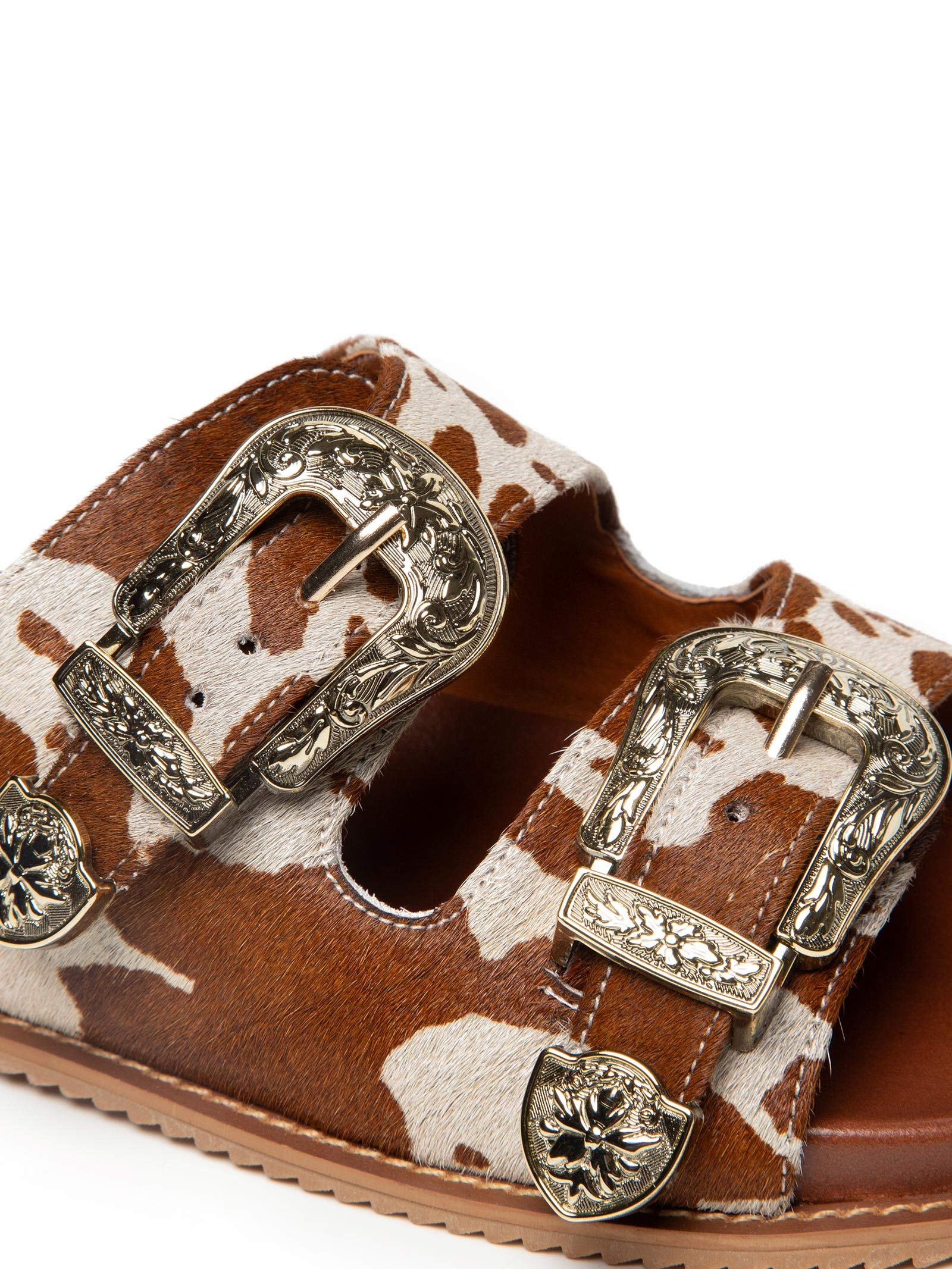 Sandália Feminina Papete Animal Print  Market 33