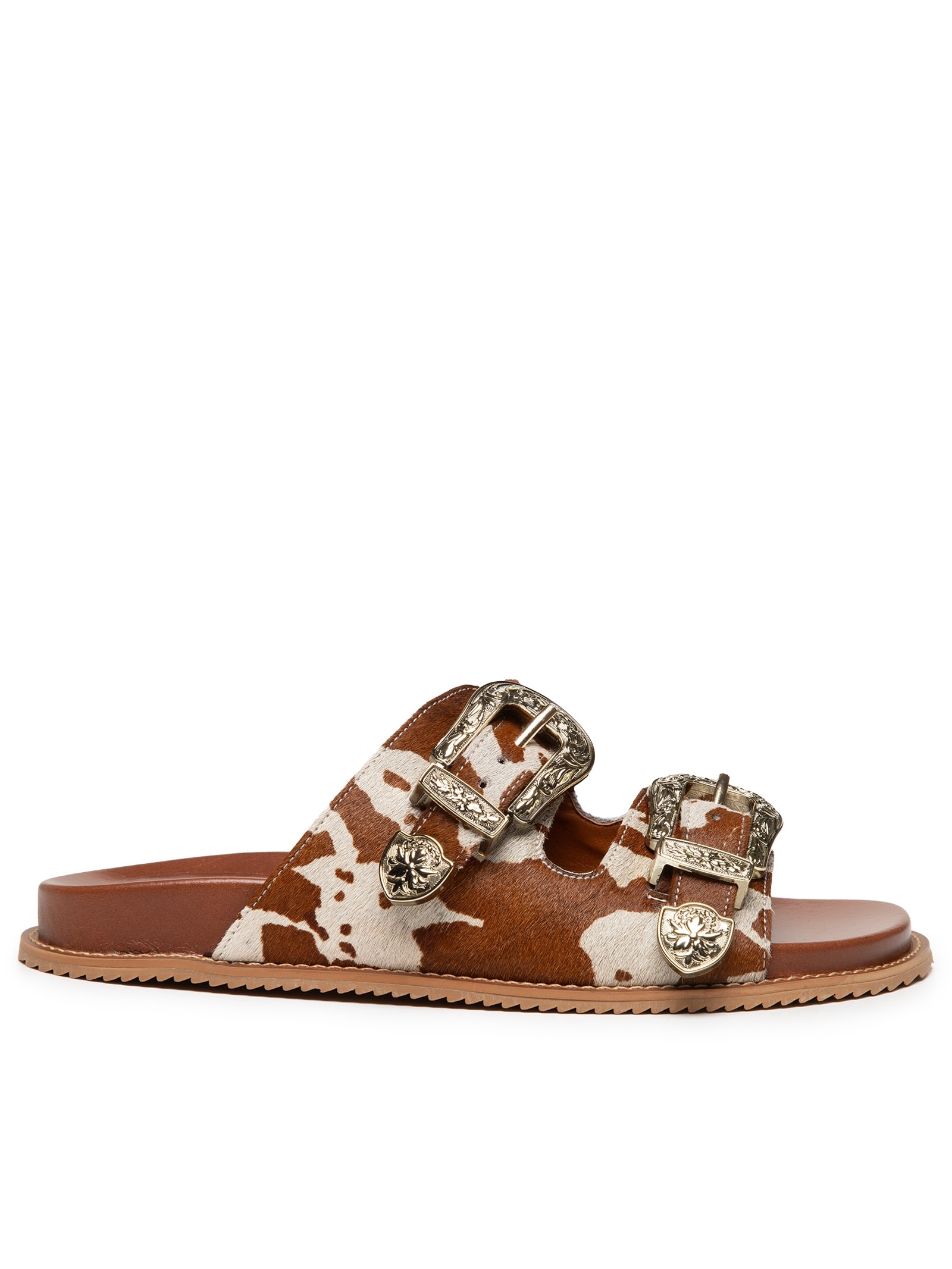 Sandália Feminina Papete Animal Print  Market 33