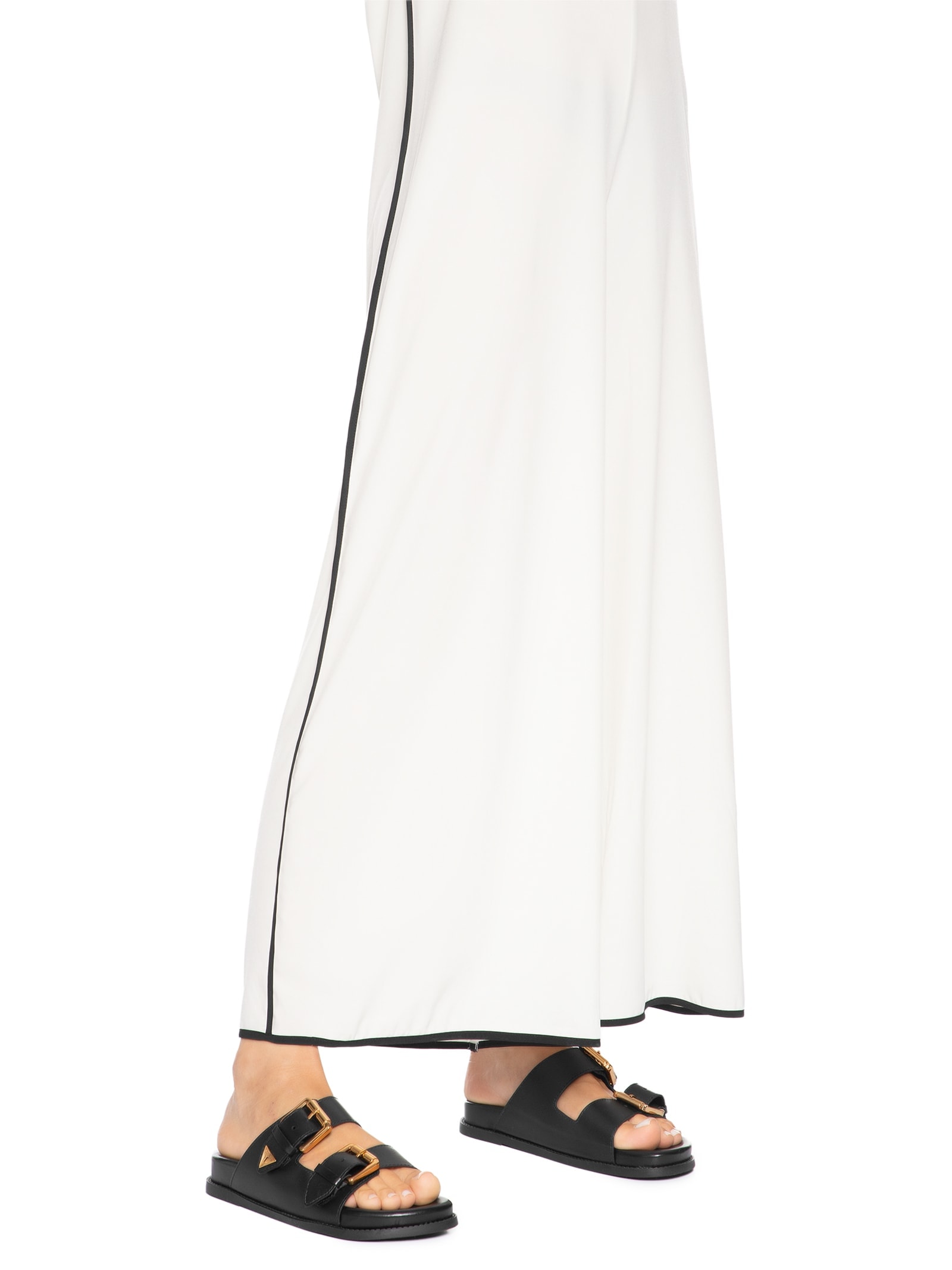 Sandália Feminina Papete Aurora Couro Preto Schutz